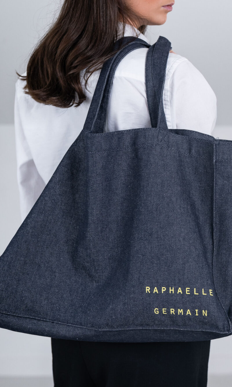 LE CABAS EN DENIM RECYCLÉ