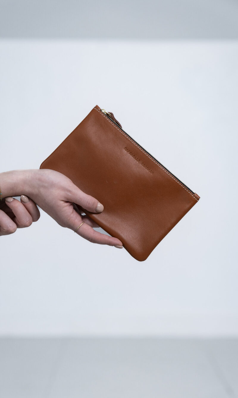 LA POCHETTE MEDIUM EN CUIR